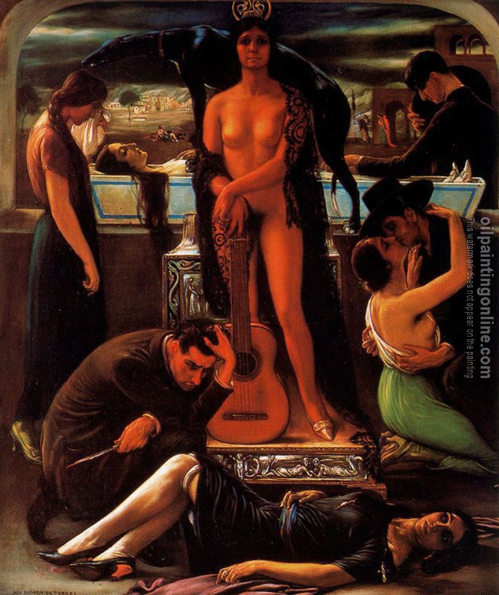 Julio Romero de Torres - Cante Jondo